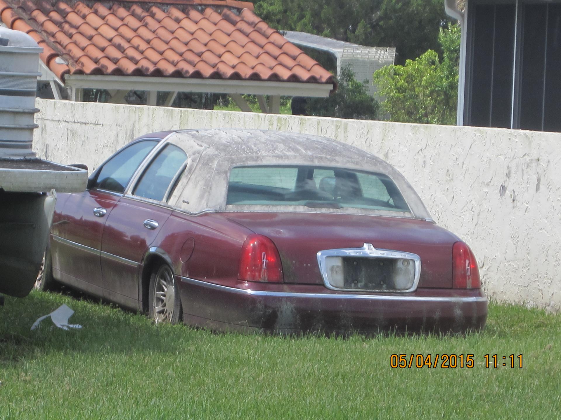 Abandoned Vehicle